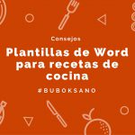 Conoce nuestras plantillas en word para recetas de cocina