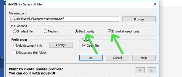Convierte tu archivo Word a PDF para impresión exportar tu archivo de Word a PDF