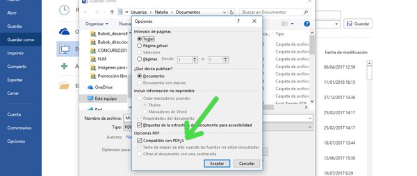 Convierte tu archivo Word a PDF para impresión Convierte tu archivo Word a PDF para impresión