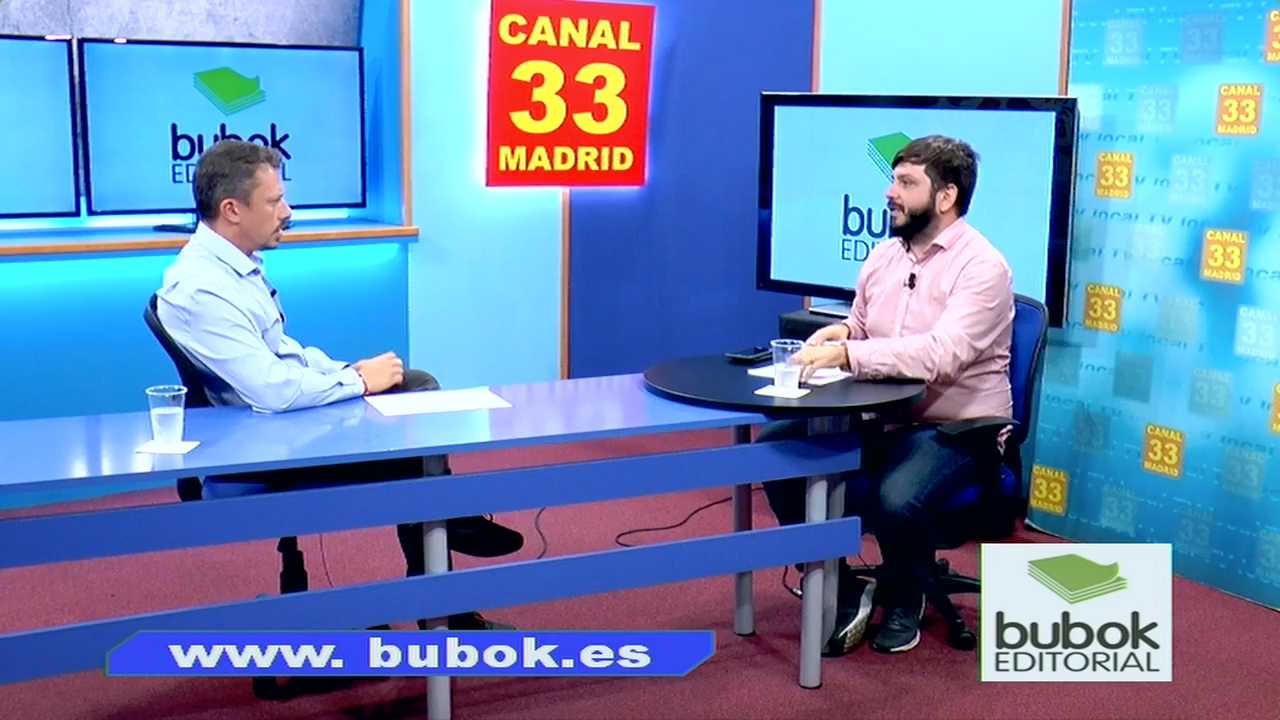 CEO de Bubok nos habla en Canal 33 de los proyectos en los que está involucrado