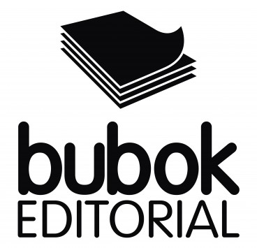 Logo editorial en blanco y negro