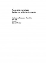 Recursos mundiales: Población y Medio Ambiente