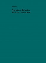 Revista de Estudios Bíblicos y Orientales Revista de Estudios Bíblicos y Orientales