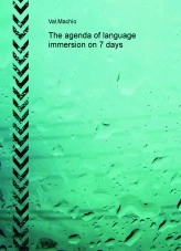 Libro The agenda of language immersion on 7 days, autor valmachio Libro The agenda of language immersion on 7 days, autor valmachio