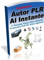 Libro AUTOR PLR AL INSTANTE, autor Gilberto Flores Sanchez Libro AUTOR PLR AL INSTANTE, autor Gilberto Flores Sanchez
