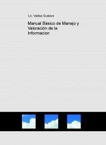 Manual Básico de Manejo y Valoración de la Informacion Manual Básico de Manejo y Valoración de la Informacion