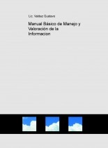 Libro Manual Básico de Manejo y Valoración de la Informacion, autor gustavove Libro Manual Básico de Manejo y Valoración de la Informacion, autor gustavove