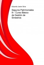 Libro Seguros Patrimoniales III - Curso Básico de Gestión de Siniestros, autor Eduardo Javier Silva Libro Seguros Patrimoniales III - Curso Básico de Gestión de Siniestros, autor Eduardo Javier Silva