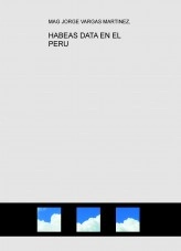 Libro HABEAS DATA EN EL PERU, autor koco34 Libro HABEAS DATA EN EL PERU, autor koco34