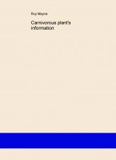 Libro Carnivorous plant's information, autor mayneroy Libro Carnivorous plant's information, autor mayneroy