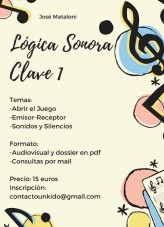 Clave 1 de Lógica Sonora Clave 1 de Lógica Sonora