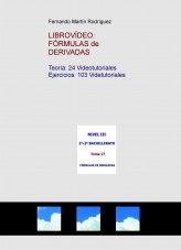 Libro LIBROVÍDEO: FÓRMULAS DERIVADAS, autor Fernando Martín Rodríguez Libro LIBROVÍDEO: FÓRMULAS DERIVADAS, autor Fernando Martín Rodríguez
