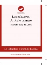 Libro Los calaveras. Artículo primero, autor Biblioteca Virtual Miguel de Cervantes