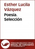 Poesía. Selección