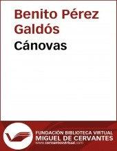 Libro Cánovas, autor Biblioteca Virtual Miguel de Cervantes Libro Cánovas, autor Biblioteca Virtual Miguel de Cervantes