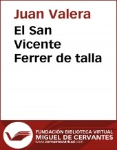 Libro El San Vicente Ferrer de talla, autor Biblioteca Virtual Miguel de Cervantes Libro El San Vicente Ferrer de talla, autor Biblioteca Virtual Miguel de Cervantes