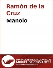 Libro Manolo, autor Biblioteca Virtual Miguel de Cervantes