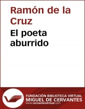 Libro El poeta aburrido, autor Biblioteca Virtual Miguel de Cervantes