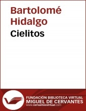 Libro Cielitos, autor Biblioteca Virtual Miguel de Cervantes