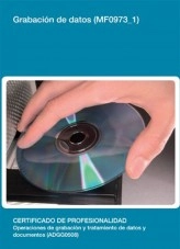 Libro MF0973_1 - Grabación de Datos, autor Editorial Elearning Libro MF0973_1 - Grabación de Datos, autor Editorial Elearning
