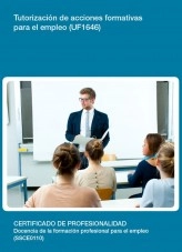 Libro UF1646 - Tutorización de acciones formativas para el empleo, autor Editorial Elearning Libro UF1646 - Tutorización de acciones formativas para el empleo, autor Editorial Elearning