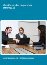 Libro MF0980_2 - Gestión auxiliar de personal, autor Editorial Elearning Libro MF0980_2 - Gestión auxiliar de personal, autor Editorial Elearning