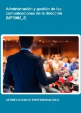 Libro MF0982_3 - Administración y gestión de las comunicaciones de la dirección, autor Editorial Elearning Libro MF0982_3 - Administración y gestión de las comunicaciones de la dirección, autor Editorial Elearning