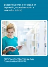 Libro UF0253 - Contratación y supervisión de trabajos de preimpresión, autor Editorial Elearning Libro UF0253 - Contratación y supervisión de trabajos de preimpresión, autor Editorial Elearning