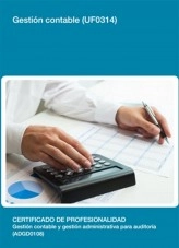 Libro UF0314 - Gestión contable, autor Editorial Elearning Libro UF0314 - Gestión contable, autor Editorial Elearning
