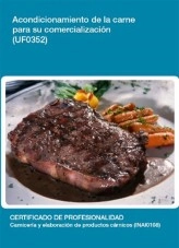 Libro UF0352 - Acondicionamiento de la carne para su comercialización, autor Editorial Elearning Libro UF0352 - Acondicionamiento de la carne para su comercialización, autor Editorial Elearning