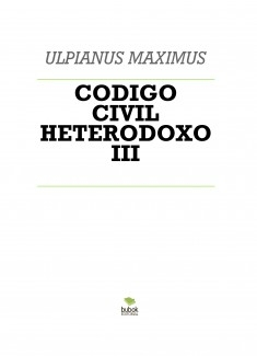 CODIGO CIVIL HETERODOXO III