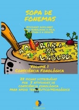 Sopa de Fonemas Volume 1 - Consciência Silábica Sopa de Fonemas Volume 1 - Consciência Silábica