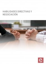 Libro Habilidades directivas y negociación, autor Editorial Elearning Libro Habilidades directivas y negociación, autor Editorial Elearning