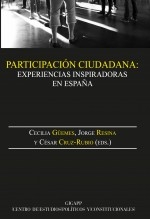 Libro Participación ciudadana:experiencias inspiradoras en España, autor Centro de Estudios Políticos 