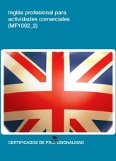 Libro MF1002-Inglés profesional para actividades comerciales, autor Editorial Elearning Libro MF1002-Inglés profesional para actividades comerciales, autor Editorial Elearning