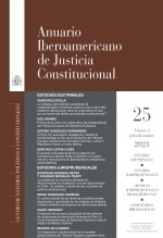 Libro Anuario Iberoamericano de Justicia Constitucional, nº 25 (II), 2021, autor Centro de Estudios Políticos 