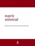 matriz  universal