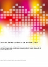 Libro Manual de Herramientas de William Gann, autor Raul Canessa Libro Manual de Herramientas de William Gann, autor Raul Canessa