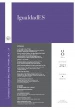 Libro IgualdadES, nº 8, enero-junio, 2023, autor Centro de Estudios Políticos 