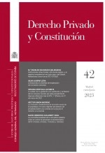 Libro Derecho Privado y Constitución, nº 42, enero-junio, 2023, autor Centro de Estudios Políticos Libro Derecho Privado y Constitución, nº 42, enero-junio, 2023, autor Centro de Estudios Políticos