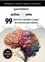 Libro Activamente. 99 Actividades mentales y ejercicios de memoria para adultos y mayores Nivel: Intermedio. Vol 1, autor Maria Andrea Contreras Nieto Libro Activamente. 99 Actividades mentales y ejercicios de memoria para adultos y mayores Nivel: Intermedio. Vol 1, autor Maria Andrea Contreras Nieto
