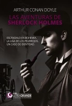 Libro Las aventuras de Sherlock Holmes: Escándalo en Bohemia - La Liga de los Pelirrojos - Un caso de identidad (Letra Grande), autor Ediciones LetraGRANDE Libro Las aventuras de Sherlock Holmes: Escándalo en Bohemia - La Liga de los Pelirrojos - Un caso de identidad (Letra Grande), autor Ediciones LetraGRANDE